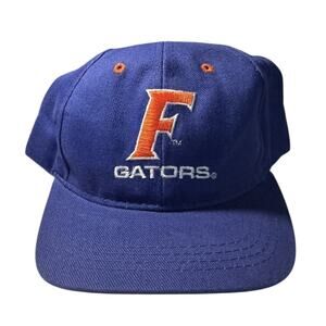 Vintage Y2K Florida Gators NCAA Headmaster Blue Hat Adjustable Strapback Cap